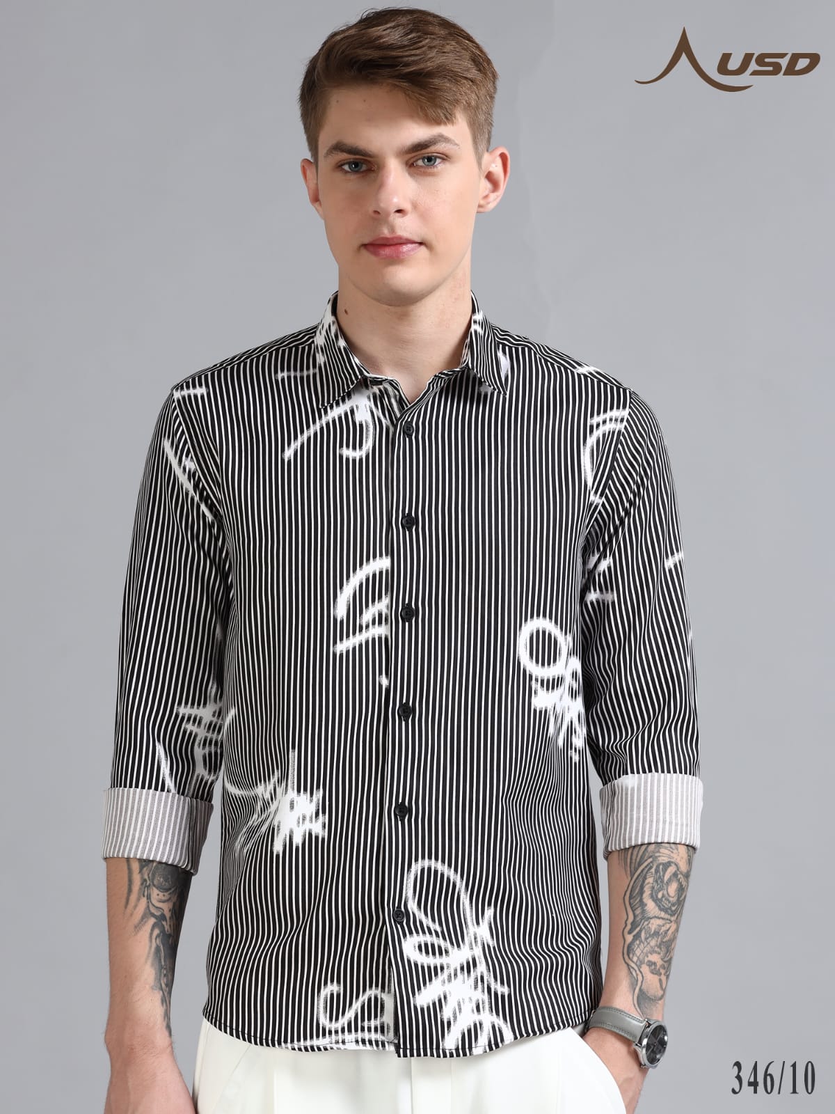 346/10-IMP Printed Party wear shirts