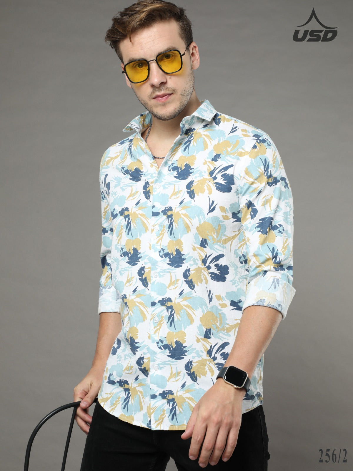 256/2-Twill cotton Full shirts