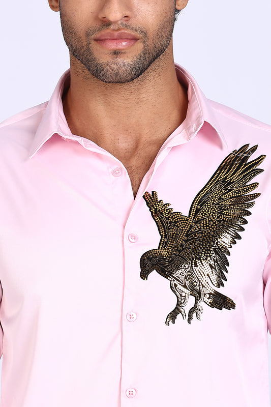 381/8-Eagle Stone Designer Full Shirts
