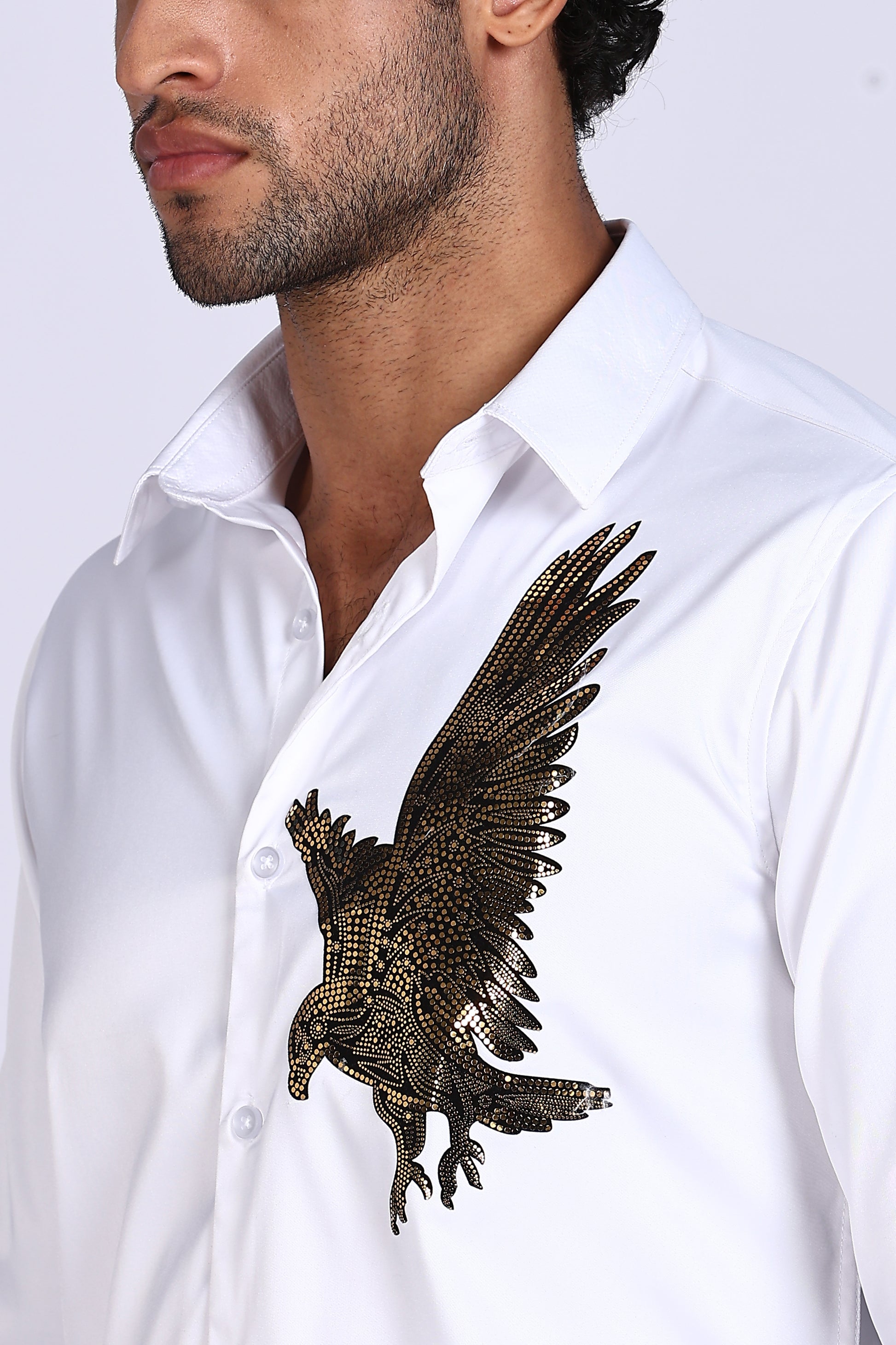 eagle brand dress shirts Eagle Iron Free Stretch Neck Pinpoint Oxford Shirt