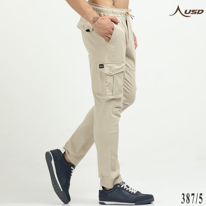 Premium Lycra Cargo Pants effortlessly stylish - 387/5