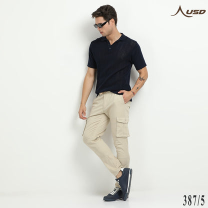 Premium Lycra Cargo Pants effortlessly stylish - 387/5