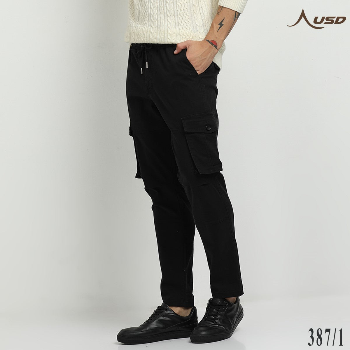 Premium Lycra Cargo Pants effortlessly stylish - 387/1