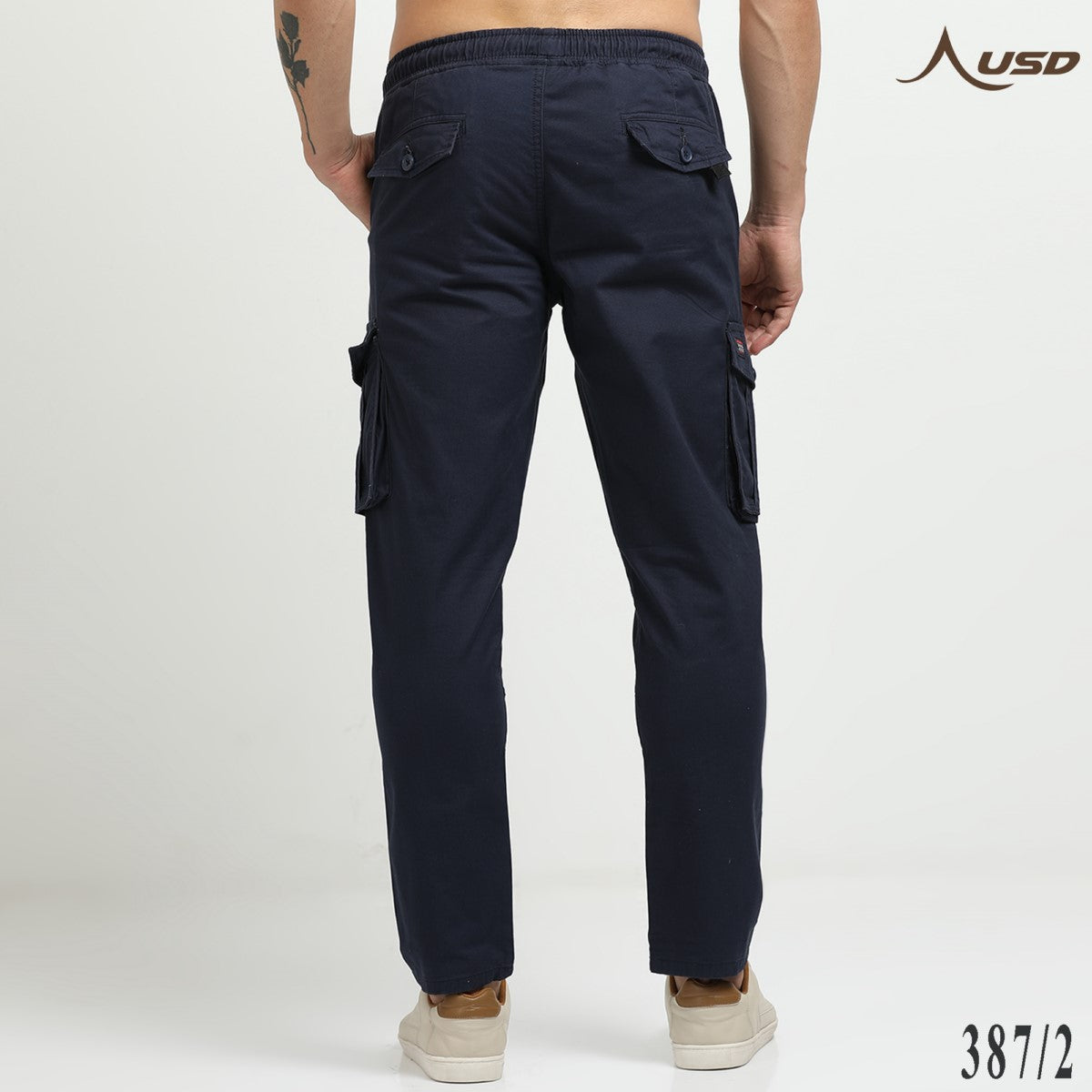 Premium Lycra Cargo Pants effortlessly stylish - 387/2