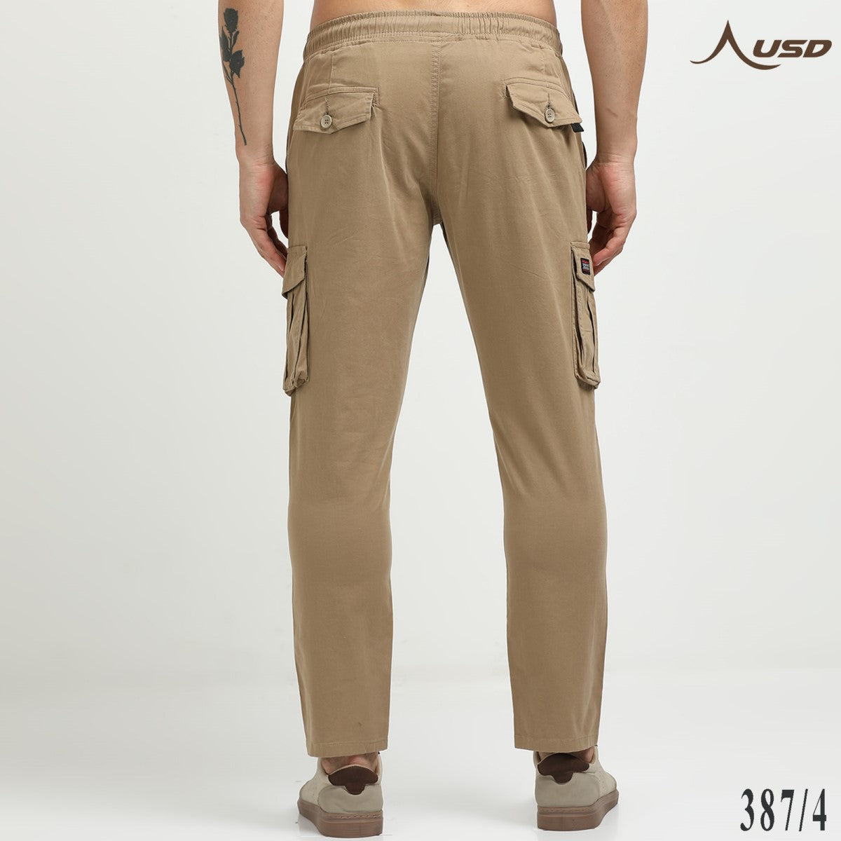 Premium Lycra Cargo Pants effortlessly stylish - 387/4