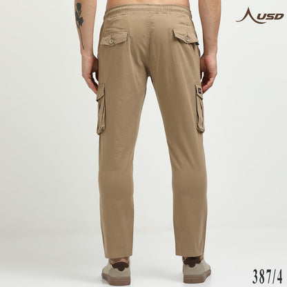 Premium Lycra Cargo Pants effortlessly stylish - 387/4