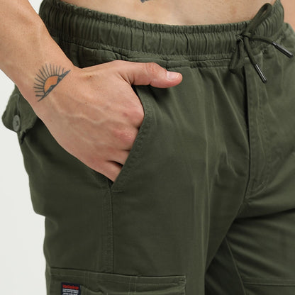 Premium Lycra Cargo Pants effortlessly stylish - 387/6