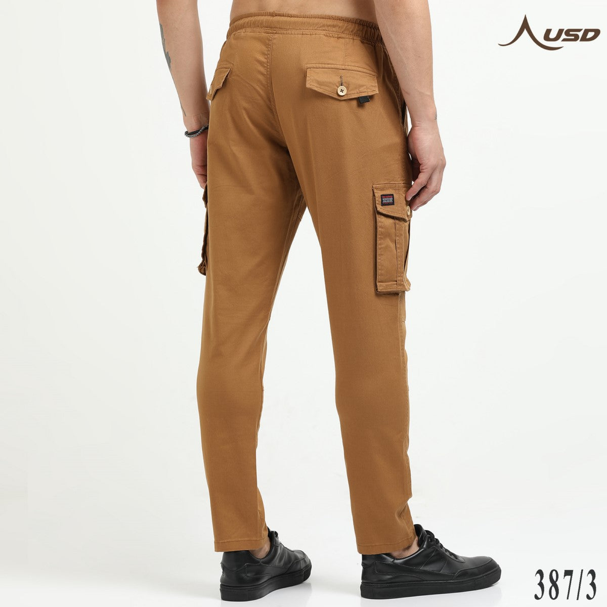 Premium Lycra Cargo Pants effortlessly stylish - 387/3