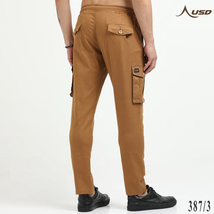 Premium Lycra Cargo Pants effortlessly stylish - 387/3