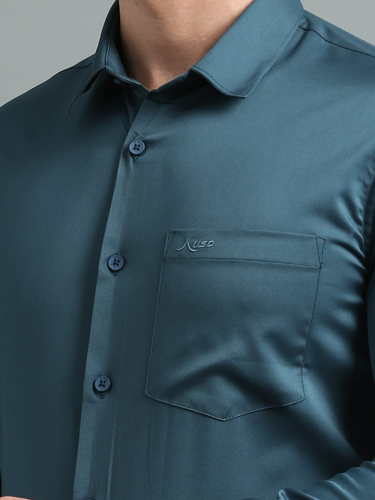 353/3-Satin Party Wear Shirts