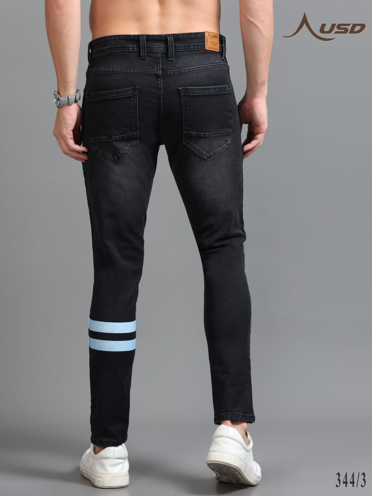 344/3-Designer Ankle Fit Jeans