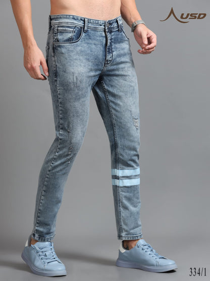 344/1-Designer Ankle Fit Jeans