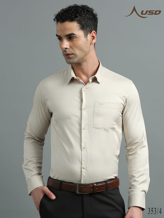 353/4-Satin Party Wear Shirts