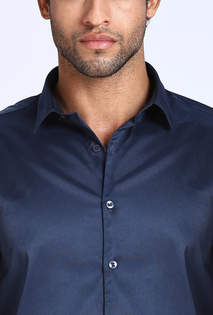 USD Premium Satin Lycra Party Wear Shirts-P-381/5