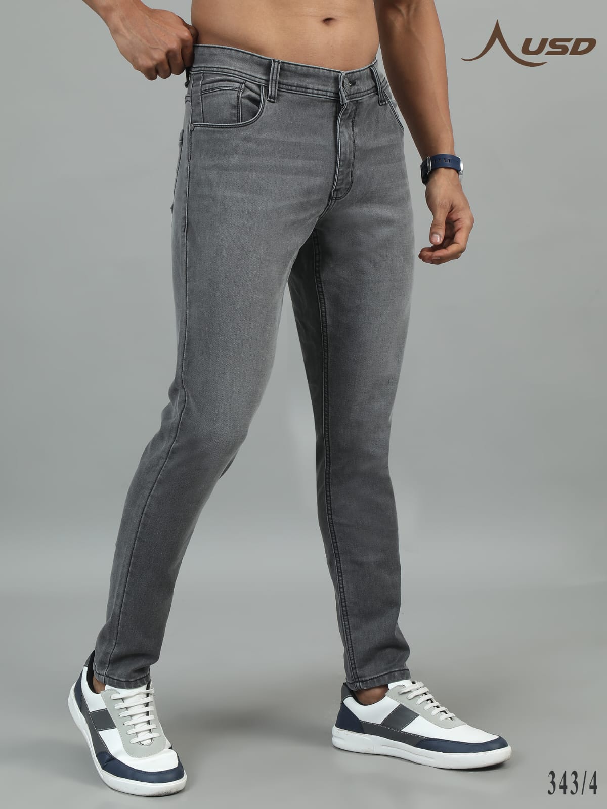 343/4-Ankle Fit Jeans