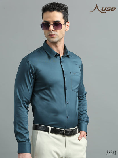 353/3-Satin Party Wear Shirts