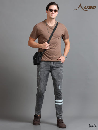 344/4-Designer Ankle Fit Jeans