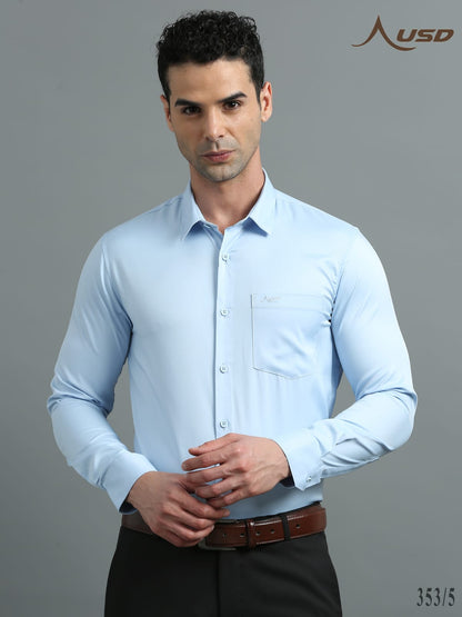 353/5-Satin Party Wear Shirts