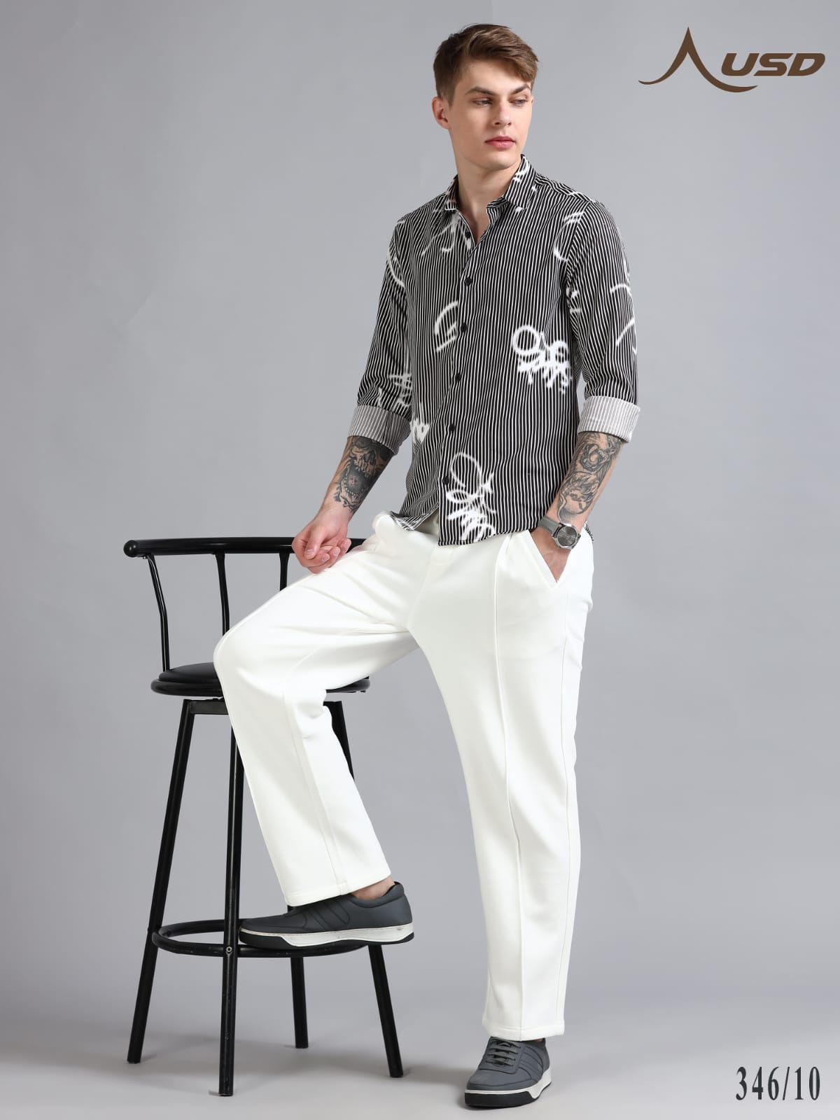 346/10-IMP Printed Party wear shirts