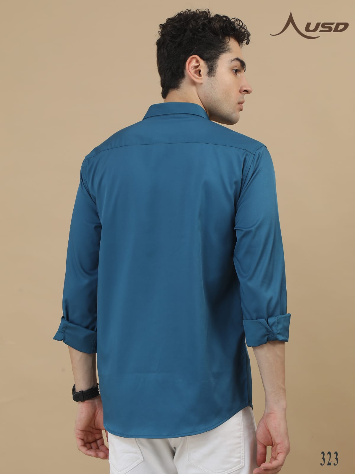 323/3-Imported Satin Designer Shirts!