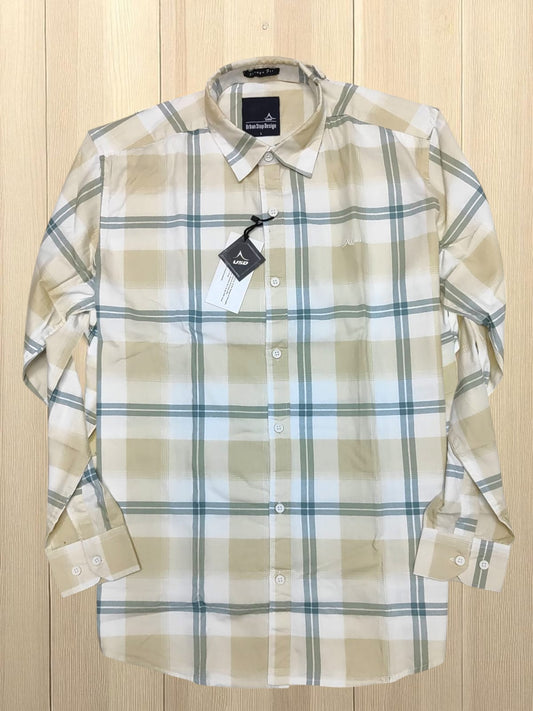 339/5-Twill Cotton Printed Chex Shirts