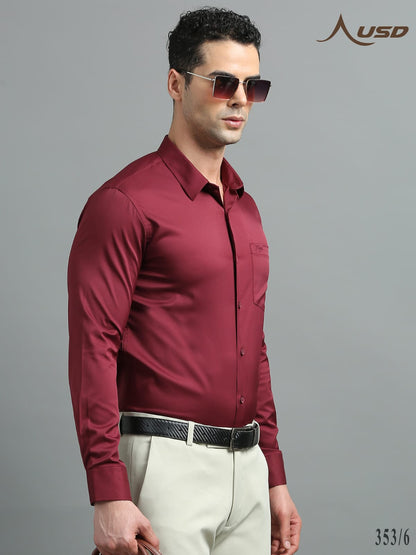 353/6-Satin Party Wear Shirts
