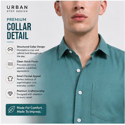 Shirt for men Premium Cotton Slab Casual Shirt - Full Sleeve USD-407/1