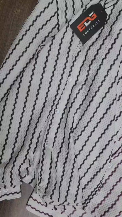 363/6-EDG IMP Striped Shirts